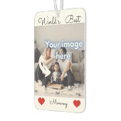 Die beste Mommy-Foto-Vorlage der Welt Autolufterfrischer (Links)