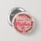 Die beste Mutter aller Zeiten Button (Vorne & Hinten)