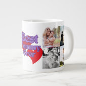 Die beste Mutter aller Zeiten, die Mutter des Foto Jumbo-Tasse (Vorderseite Rechts)