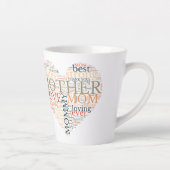 Die beste Mutter aller Zeiten, die Mutter hat das  Milchtasse (Rechts)