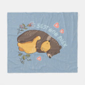 Die beste Mutter aller Zeiten, Fleece Blanket (Vorderseite (Horizontal))