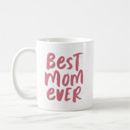 Die beste Mutter aller Zeiten in Rosa Foto Kaffeetasse