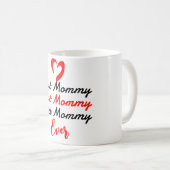 die beste Mutter aller Zeiten Kaffeetasse (VorderseiteRechts)