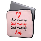 die beste Mutter aller Zeiten Laptopschutzhülle (Vorderseite Links)