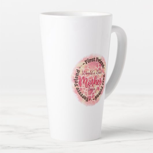 Die beste Mutter aller Zeiten Milchtasse (Rechte Ecke)