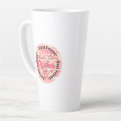 Die beste Mutter aller Zeiten Milchtasse (Linke Ecke)