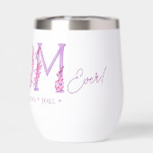 Die beste Mutter aller Zeiten orchiert Blumentext- (Rückseite)