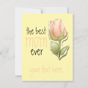 Die beste Mutter aller Zeiten Postkarte