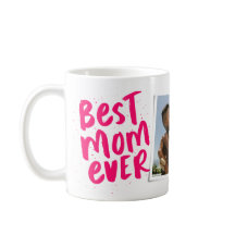 Die beste Mutter aller Zeiten, rosa Foto Muttertag