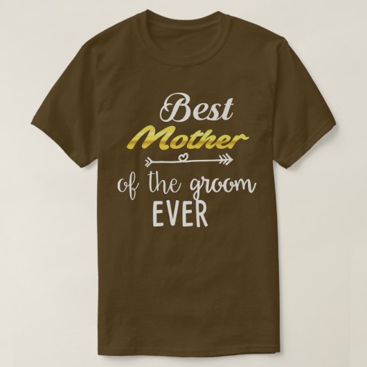 Die beste Mutter aller Zeiten T-Shirt (Design vorne)