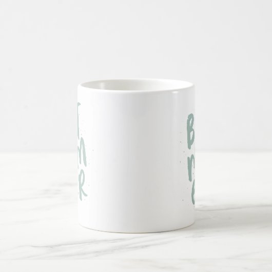 Die beste Mutter aller Zeiten, trendige grüne Mutt Kaffeetasse (Mittel)