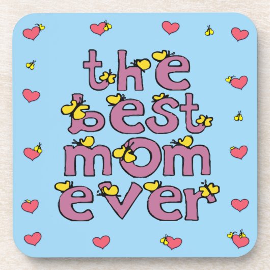 die beste Mutter aller Zeiten Untersetzer (Vorderseite)