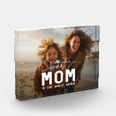 Die beste Mutter der Welt Fotoblock (Links)