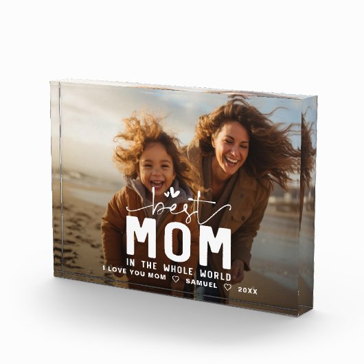 Die beste Mutter der Welt Fotoblock (Rechts)