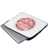 Die beste Mutter der Welt je Erster Freund Der bes Laptopschutzhülle (Vorne Knopf)