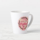 Die beste Mutter der Welt je Erster Freund Der bes Milchtasse (Rechte Ecke)