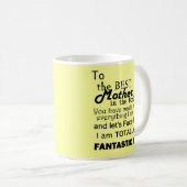 Die beste Mutter der Welt Kaffeetasse (VorderseiteRechts)