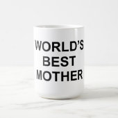Die beste Mutter der Welt Kaffeetasse (Mittel)