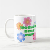 Die beste Mutter der Welt Kaffeetasse (Links)
