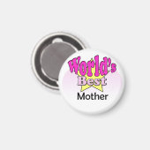 Die beste Mutter der Welt Magnet (Vorderseite/Rückseite)