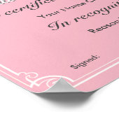 Die beste Mutter der Welt Poster (Ecke)