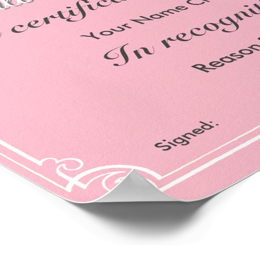 Die beste Mutter der Welt Poster (Ecke)