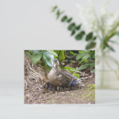 Die beste Mutter der Welt Postkarte (Stehend Vorderseite)