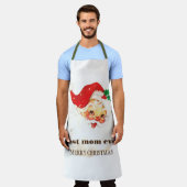 Die beste Mutter der Welt, Retro Santa Claus Schürze (Getragen)