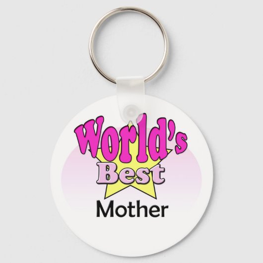 Die beste Mutter der Welt Schlüsselanhänger (Vorderseite)