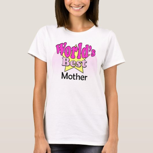 Die beste Mutter der Welt T-Shirt (Vorderseite)
