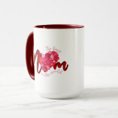 Die beste Mutter der Welt Tasse (Vorderseite Links)