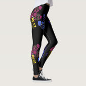 Die beste Mutter, die je schwarz Liebe hat Leggings (Rechts)
