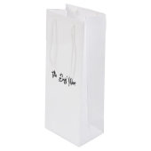 Die beste Mutter Geschenktüte Für Weinflaschen (Vorderseite Schrägansicht)