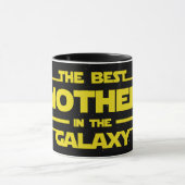 Die beste Mutter im Galaxy-Kaffee Tasse (Zentrum)