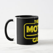 Die beste Mutter im Galaxy-Kaffee Tasse (Links)