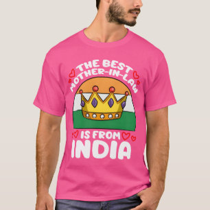 Die beste Mutter im Jura ist von der indischen Fra T-Shirt