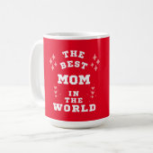 die beste Mutter Kaffeetasse (Vorderseite Links)