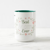 Die beste Mutter überhaupt | Luxuriöses Keramik-Ge Tasse (Zentrum)