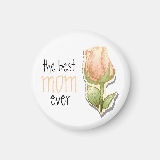 Die beste Mutter überhaupt Magnet (Vorne)