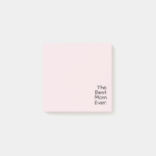Die beste Mutter überhaupt Rosa Geburtstagsgesch Post-it Klebezettel