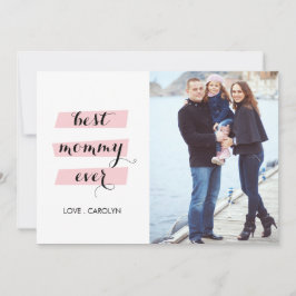 Die beste Muttertagskarte Karte