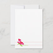 Die beste Namenskarte Dankeskarte (Rückseite)