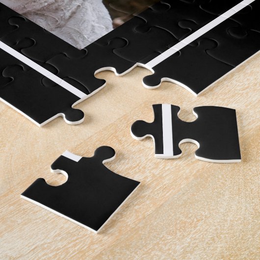 Die beste Nana-13-Familie der Welt Foto Collage Bl Puzzle (Seite)