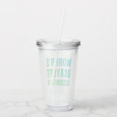 Die beste Neuheit der Buchhalterwelt Acryltrinkbecher (Rückseite)