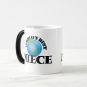 Die beste Nichte der Welt Verwandlungstasse (Vorderseite Links)