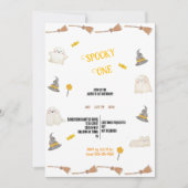 DIE BESTE NIEDLICHE UND BEÄNGSTIGENDE WASSERFARBE EINLADUNG (Vorderseite)