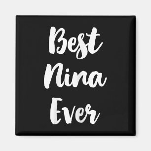 Die beste Nina-je-Familie Niedlich Magnet