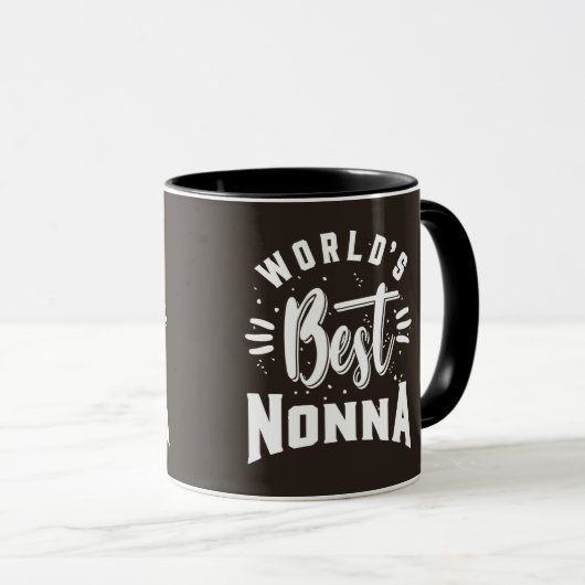 Die beste Nonna der Welt Tasse (VorderseiteRechts)