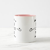 Die beste Nonna je Zweifarbige Tasse (Mittel)