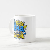 die beste oma aller zeiten graffiti 6 kaffeetasse (Vorderseite Links)